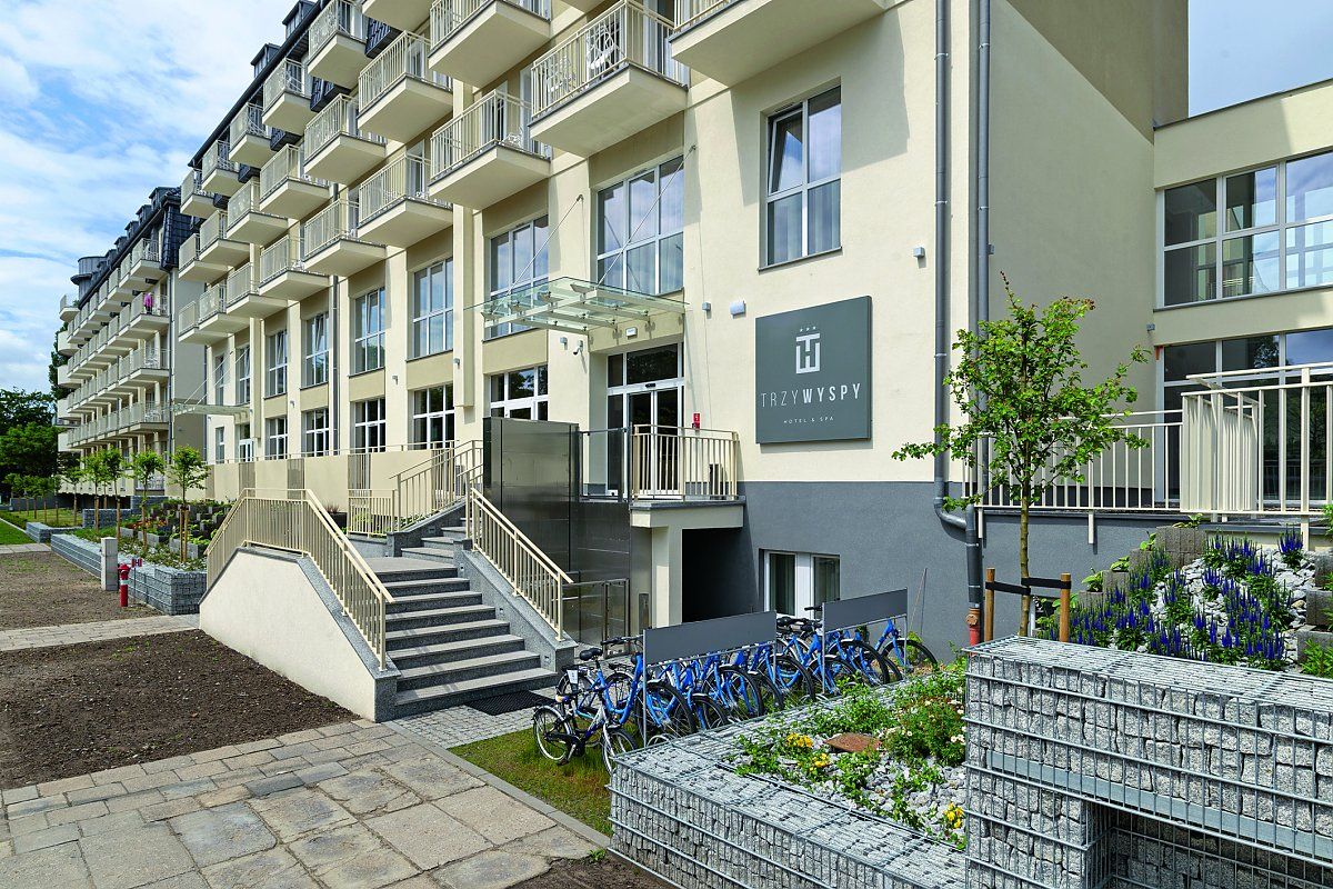 Hotel Drei Inseln Swinemünde Świnoujście Ostsee Polen